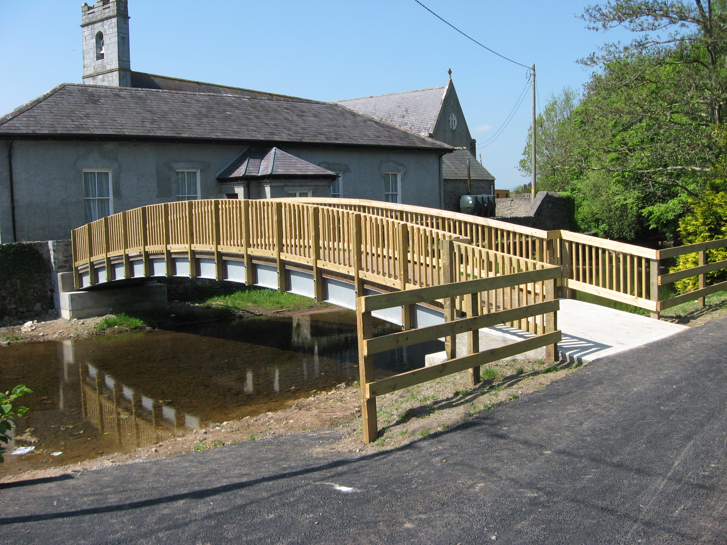 South Tipperary, Steel Beam Bridge - Ref 3061